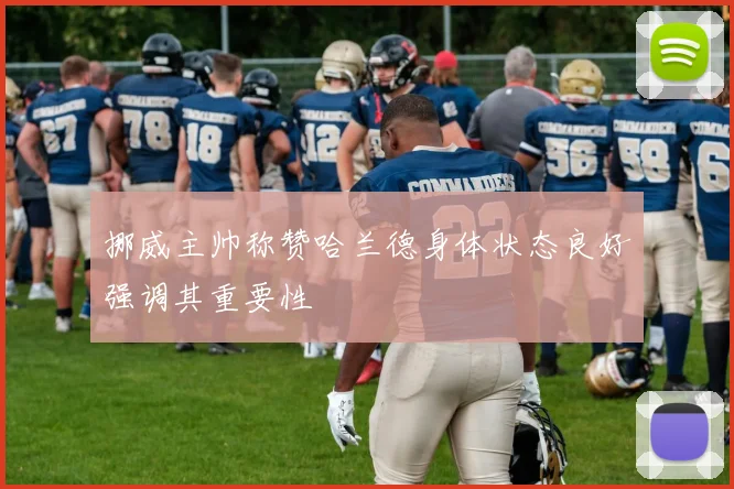 挪威主帅称赞哈兰德身体状态良好强调其重要性