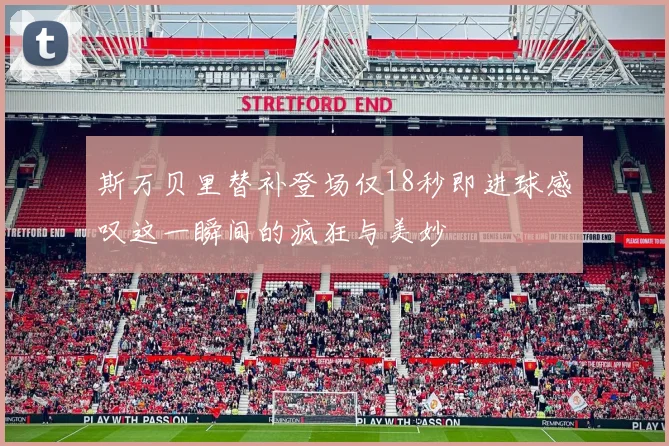 斯万贝里替补登场仅18秒即进球感叹这一瞬间的疯狂与美妙